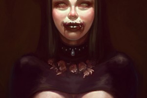 Portrait In Michael Hussar''s Style