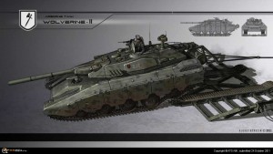 Авиадесантный танк Wolverine-2