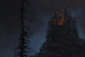 замок на холме