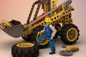 Игрушка Lego, Трактор