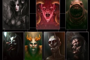 Семь демонов порока человека