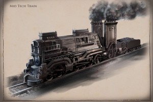 La Revolution 1625. Steam Train