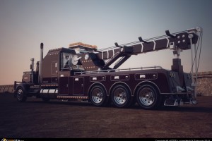 Kenworth W900l Heavy Towtruck
