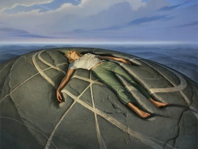 Micheal Whelan. Gravity. Acrylic on Canvas.jpg