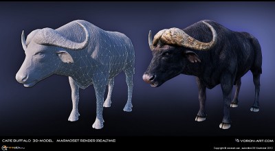 cape-buffalo_3d-model_marmoset02.jpg