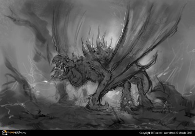 Arachnoid Dragon  rough sketch.jpg