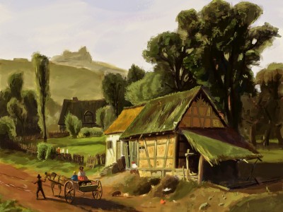 Albert Bierstadt - In the Foothills.jpg